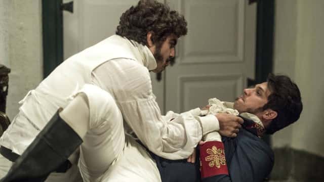 Dom Pedro e Chalaça em "Novo Mundo" (Foto: Divulgação)