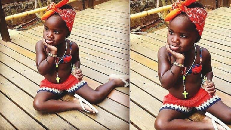 Titi é filha dos atores (Foto: Reprodução)