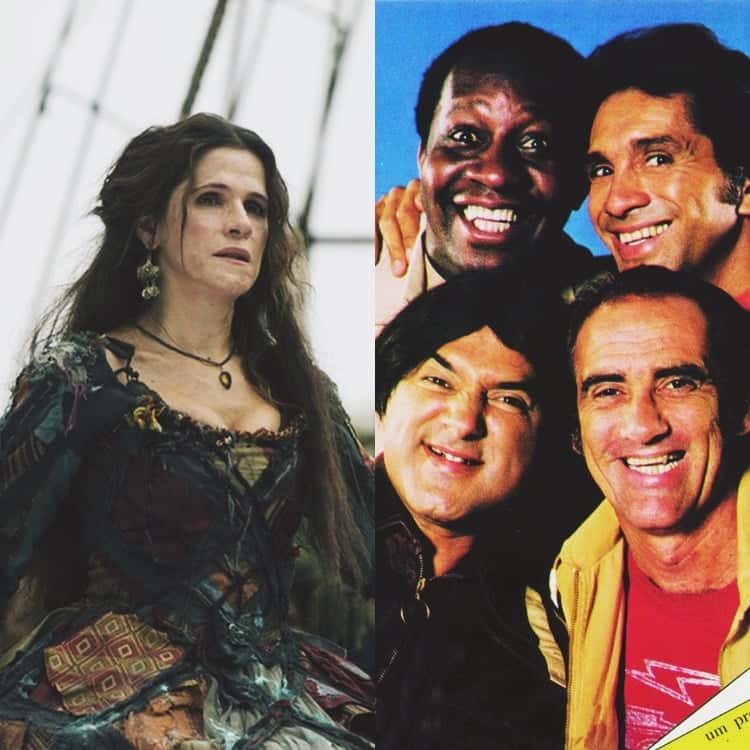 O que teria a ver o programa humorístico com a novela de época? Confira (Foto: Montagem/GShow)