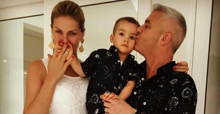 ana hickmann e o filho