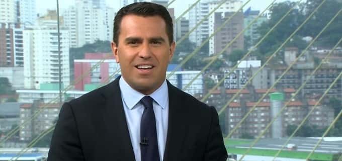 Rodrigo Bocardi comanda o "Bom Dia SP" na Globo. (Foto: Reprodução/Globo)
