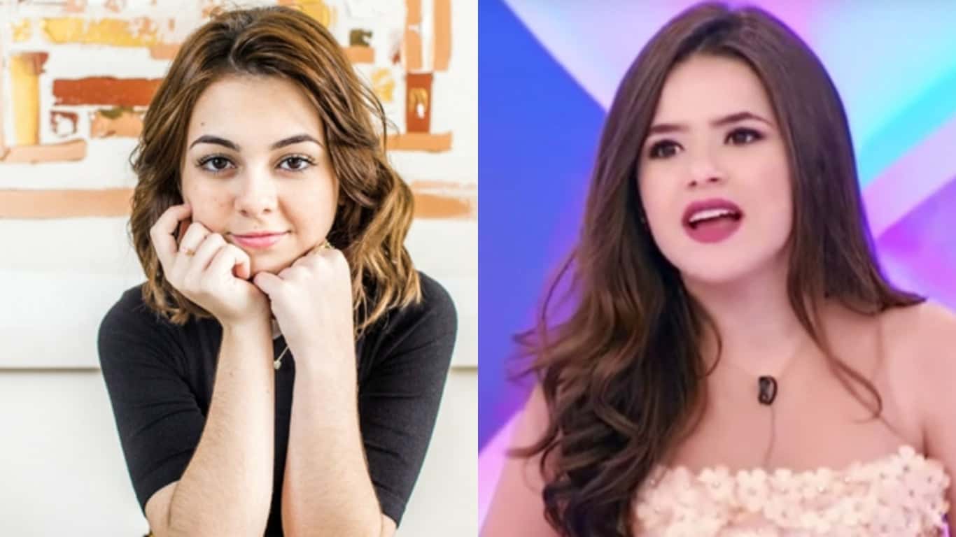 Klara Castanho saiu em defesa da contratada do SBT (Foto montagem TV Foco)