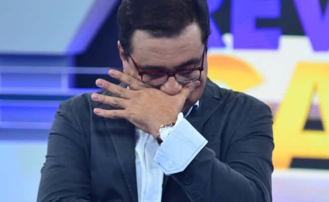 Geraldo Luís está em declínio na Record. (Foto: Record/Reprodução)