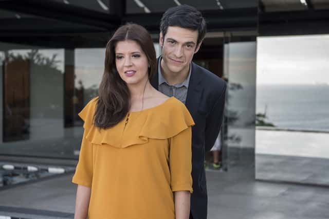 Maria Pia (Mariana Santos) e Eric (Mateus Solano) (Foto: Globo/Estevam Avellar)