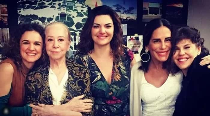 Parte do elenco de “O Outro Lado do Paraíso”. (Foto: Reprodução/Instagram)