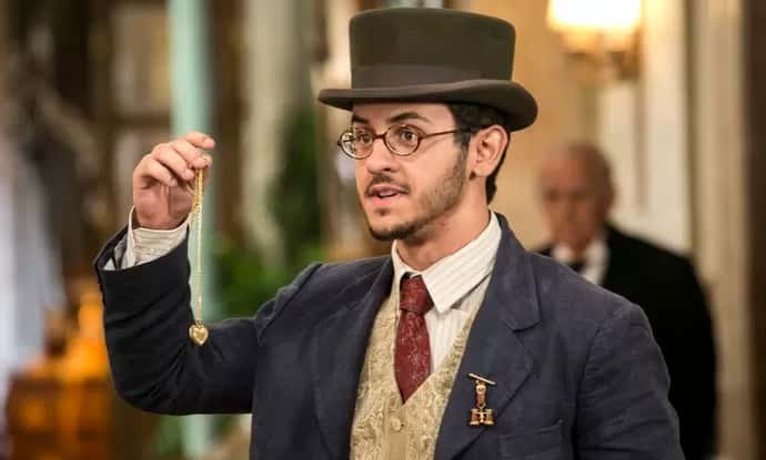 Ator em "Êta Mundo Bom". (Foto: Inácio Moraes / Gshow)