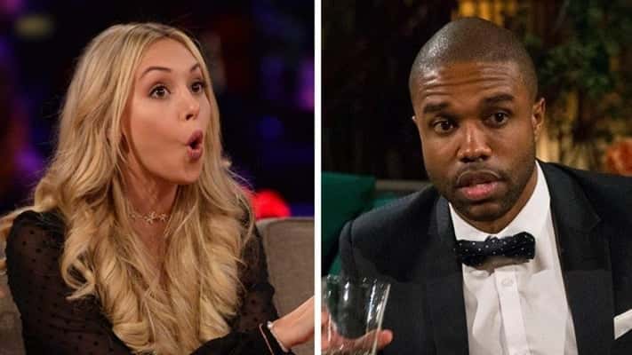 Corinne Olympios e DeMario Jackson foram envolvidos na polêmica. (Foto: Reprodução)