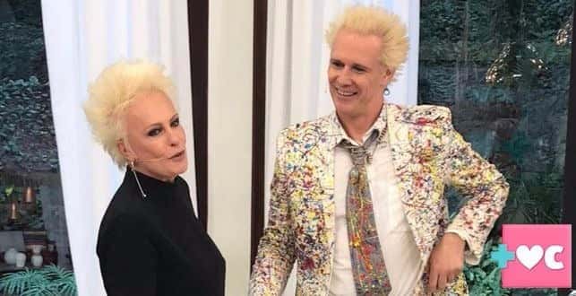 Supla e Ana Maria (Foto reprodução)