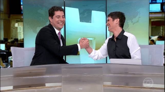 Despedida do âncora do Jornal Hoje (Foto: Reprodução/Globo)