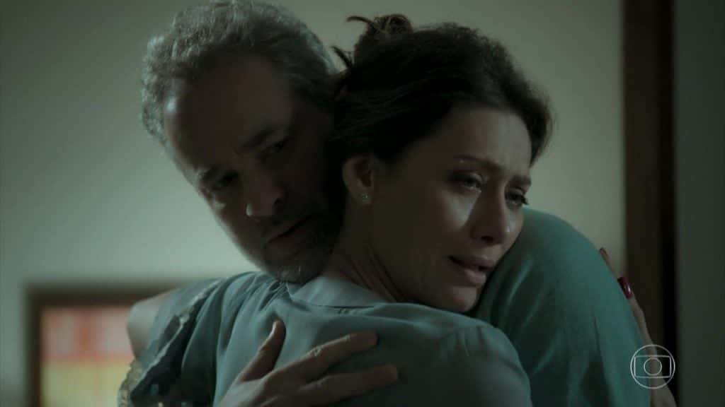 Joyce e Eugênio em "A Força do Querer" (Foto: Reprodução)