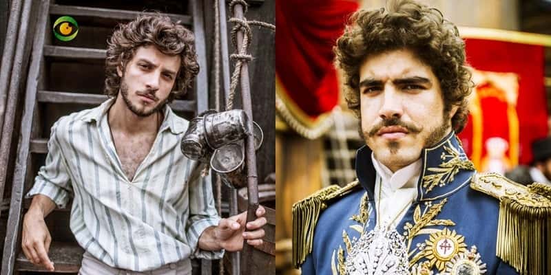 Joaquim pode ser o filho perdido de Amália (Vanessa Gerbelli) (Foto: Montagem/Tv Foco)
