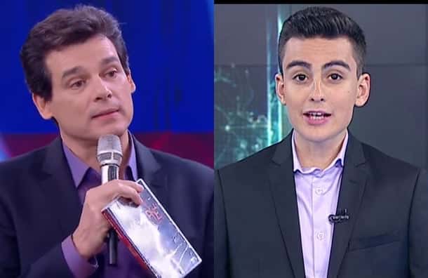 Dudu quer apresentar o "Domingo Legal". (Foto: Reprodução)