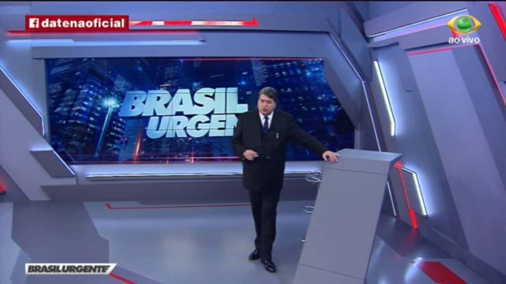 O apresentador José Luiz Datena. (Foto: Reprodução/Band)