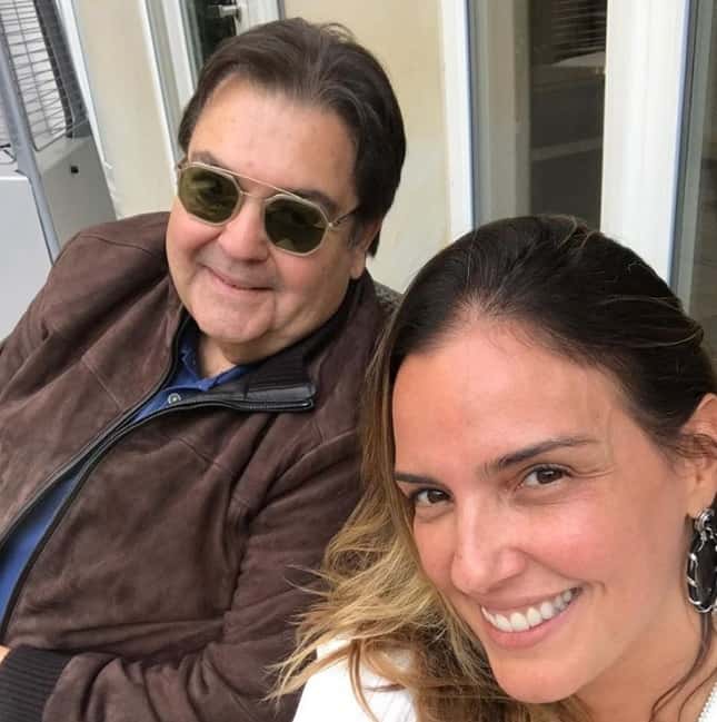 Faustão e a mulher. (Foto: Reprodução/Instagram)