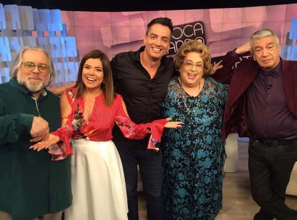 Os apresentadores do Fofocalizando (Foto: Divulgação)