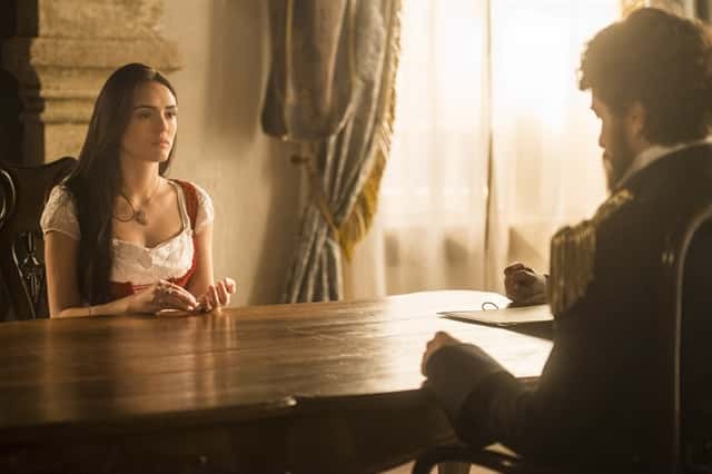 Thomas (Gabriel Braga Nunes) e Anna (Isabelle Drummond) em cena de 'Novo Mundo' (Foto: Globo/Mauricio Fidalgo)