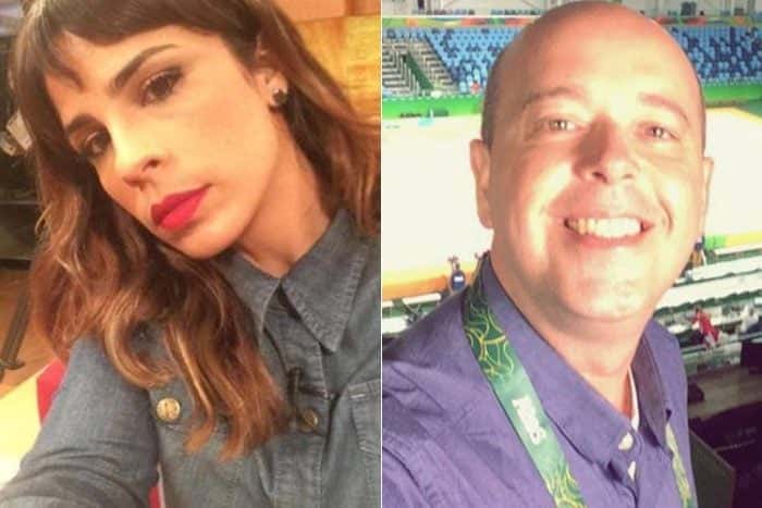 Alex Escobar e Maria Ribeiro (Foto: Reprodução)