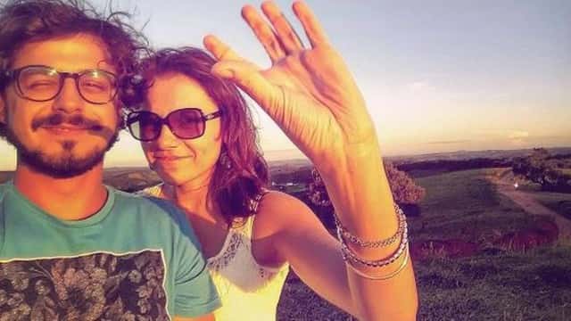 Monica Iozzi com o ex-namorado. (Foto: Reprodução/Instagram)