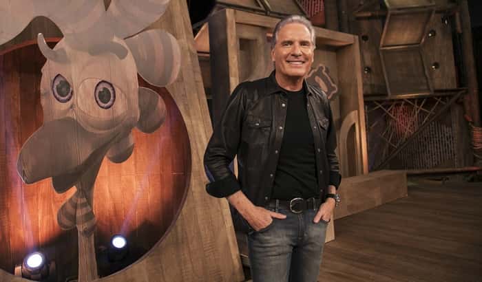 Roberto Justus no comando de "A Fazenda" 8. (Foto: Divulgação)