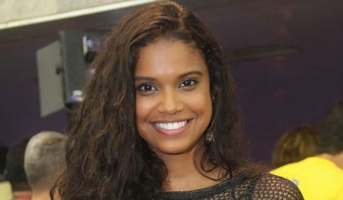 Aline Dias retorna à telinha em O Tempo Não Para. (Foto: AGNews)