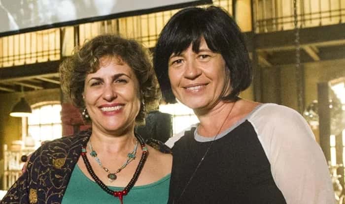 Autoras Thelma Guedes e Duca Rachid. (Foto: João Miguel Júnior/ TV Globo)