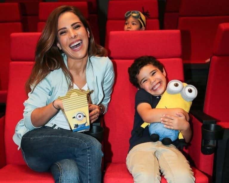 Wanessa e o filho (Foto: Reprodução)
