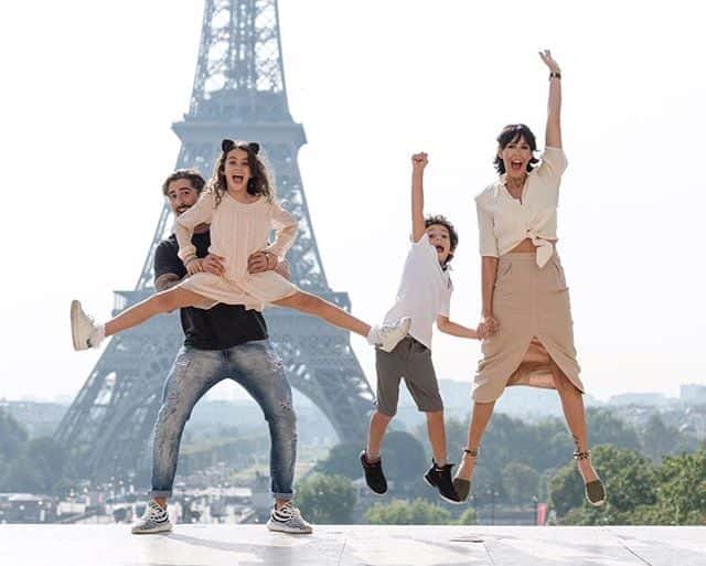 Mion está em Paris com a família (Foto: Reprodução/Instagram)