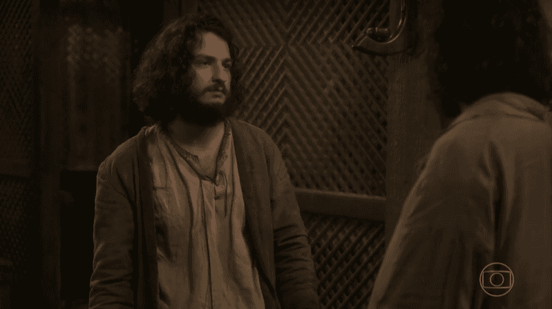 Hugo (Cesar Cardadeiro) em cena de 'Novo Mundo' (Foto: Reprodução/Globo)