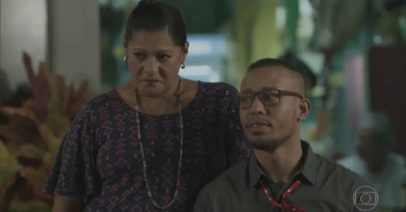 Santander tem personagem representante na novela (Foto: Reprodução)