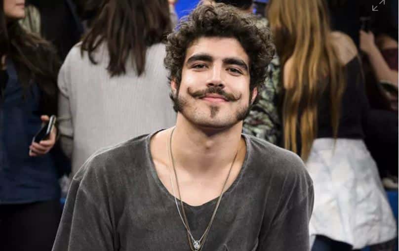 O ator Caio Castro (Foto: Ramón Vasconcellos/TVGlobo)