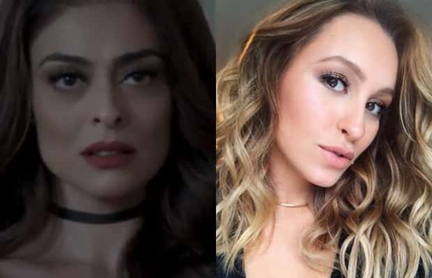 Juliana Paes e Carla Diaz foram (Foto: Reprodução)