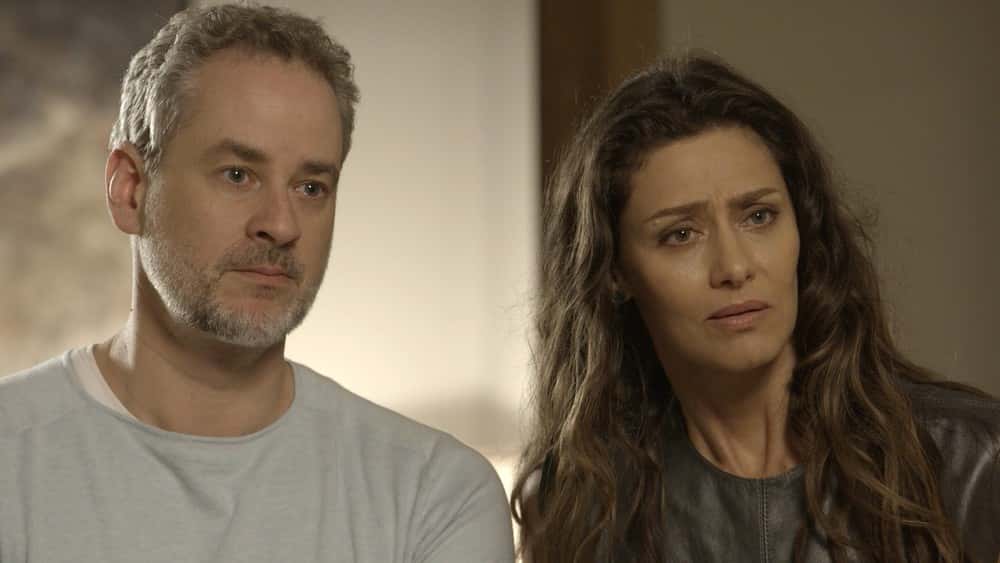 Eugênio (Dan Stulbach) e Joyce (Maria Fernanda Cândido) em cena de "A Força do Querer" (Foto: Divulgação/Globo)