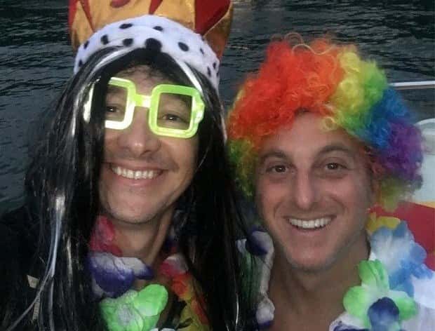 Faro e Huck curtindo o carnaval juntos neste ano (Foto: Reprodução/Instagram)