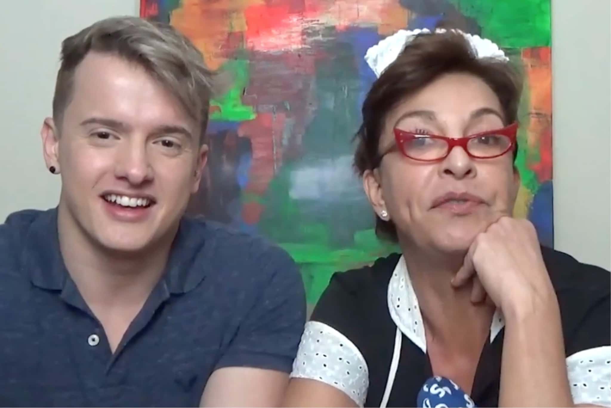 Aaron Tura e Ofrásia estão em mais um Fuxicando (Foto reprodução)