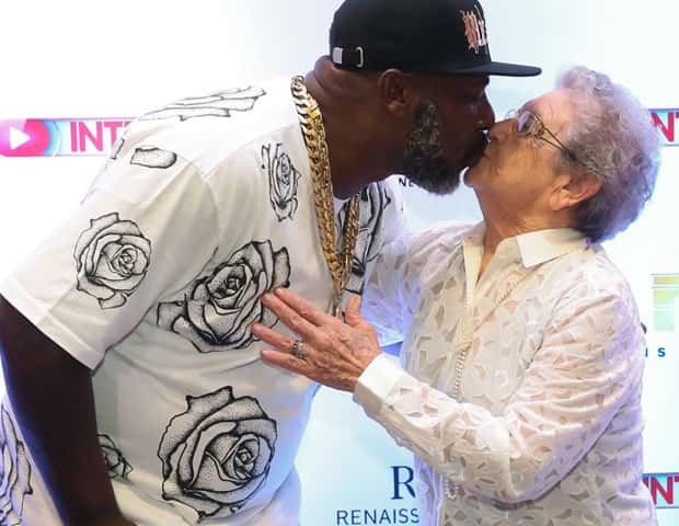 Mr. Catra e Palmeirinha (Foto: Reprodução)