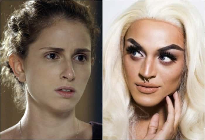 Ivana ("A Força do Querer") e Pabllo Vittar são destaques atuais na Globo (Foto: Montagem/TV Foco)