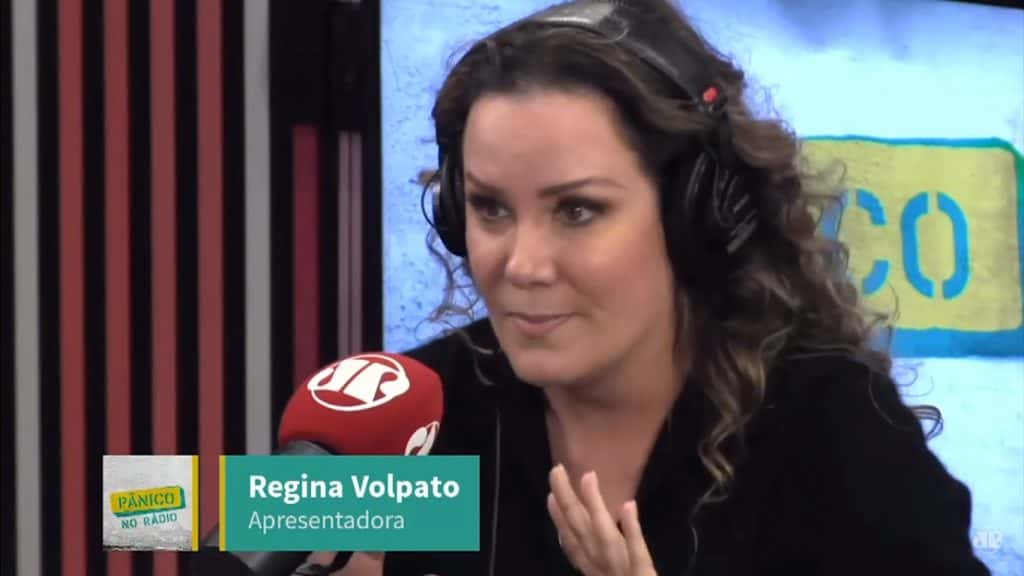 A apresentadora Regina Volpato. (Foto: Reprodução)