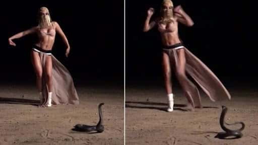 Anitta e a conta que não entrou no clipe (Foto: Reprodução)