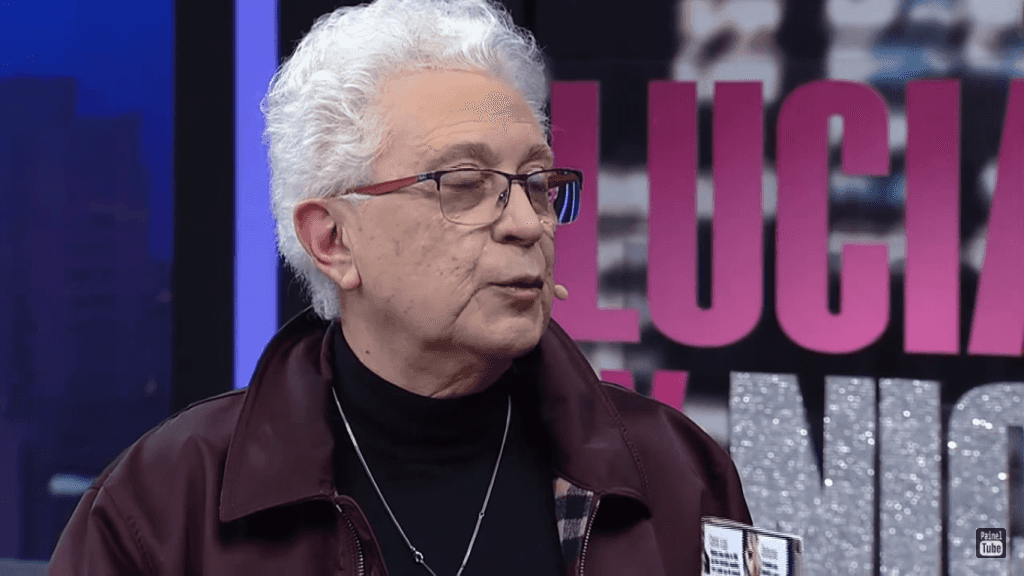 Aguinaldo Silva na RedeTV! (Foto: Reprodução)