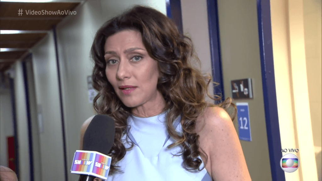 A atriz Maria Fernanda Cândido. (Foto: Reprodução)