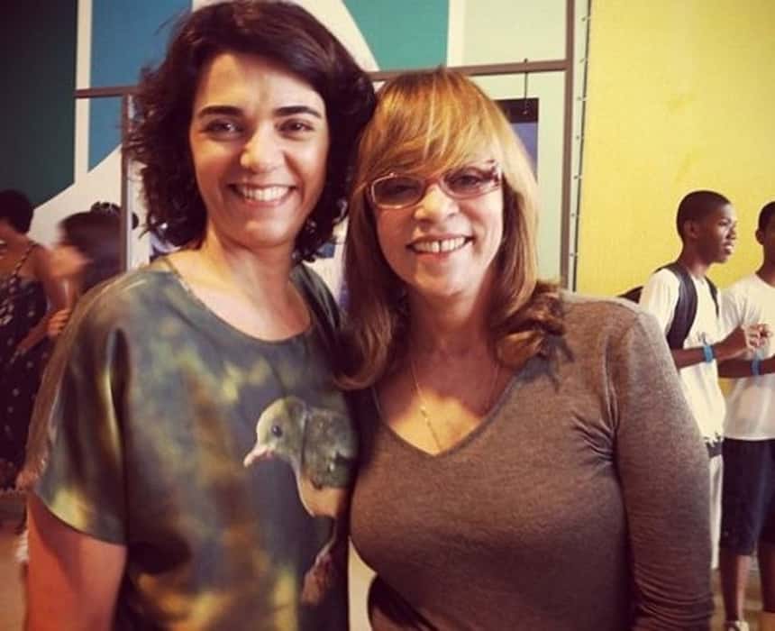 Gloria Perez e Solange (Foto: Reprodução)