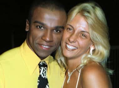 Carla e Alexandre quando namoravam (Foto: Reprodução)