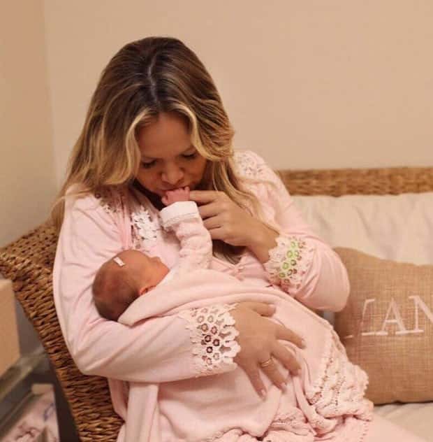 Eliana e a pequena Manu (Foto? Thalita Rebouças)