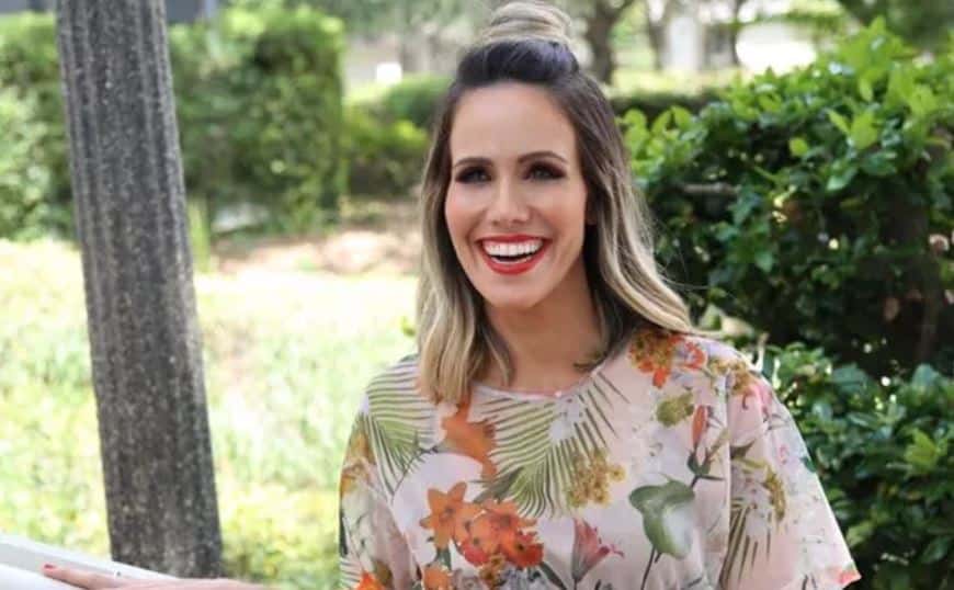 A apresentadora Fernanda Pontes (Foto: Divulgação)