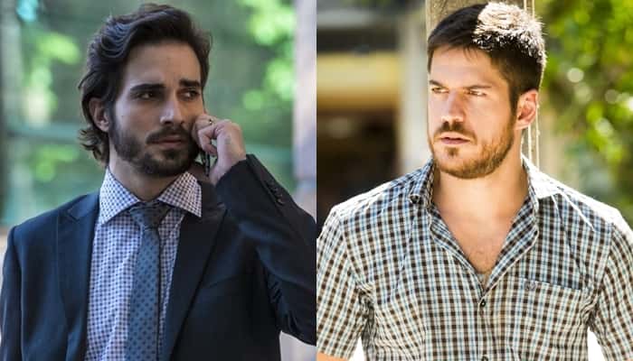 Ruy (Fiuk) e Zeca (Marco Pigossi) em "A Força do Querer" (Fotos: Globo/Estevam Avellar/João Miguel Júnior)