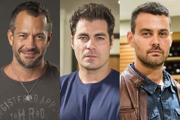 Os mocinhos de "Orgulho e Paixão". (Foto: Reprodução/Montagem TV Foco)