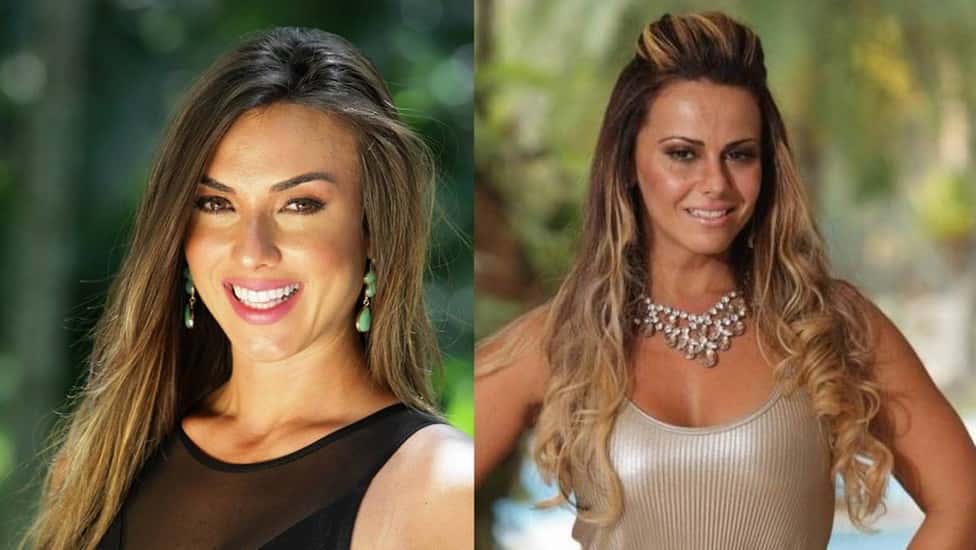 Viviane Araújo e Nicole Bahls viviam rixa (Foto montagem)