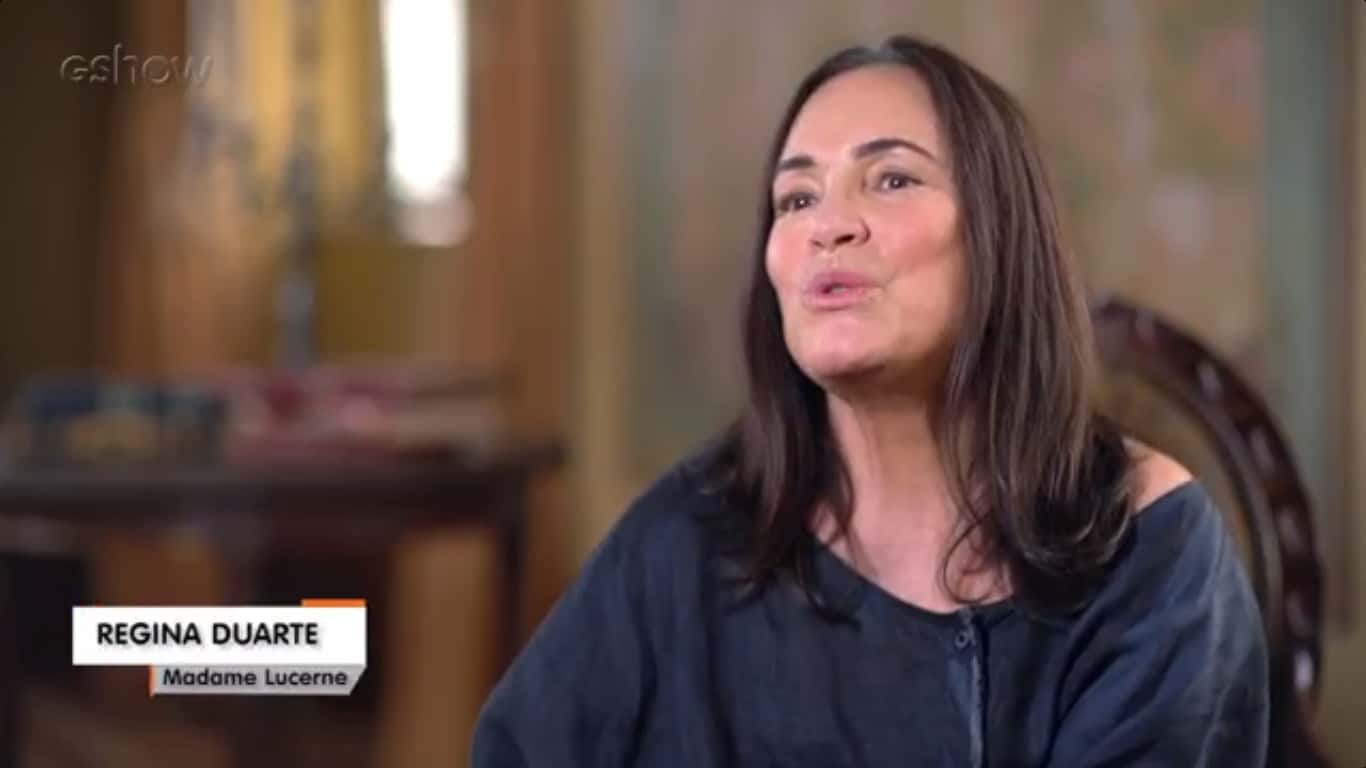 A atriz Regina Duarte. (Foto: Reprodução/Globo)