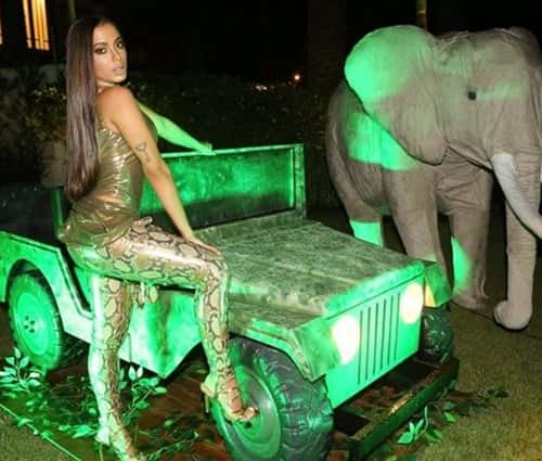 Anitta em seu aniversário (Foto: Divulgação)