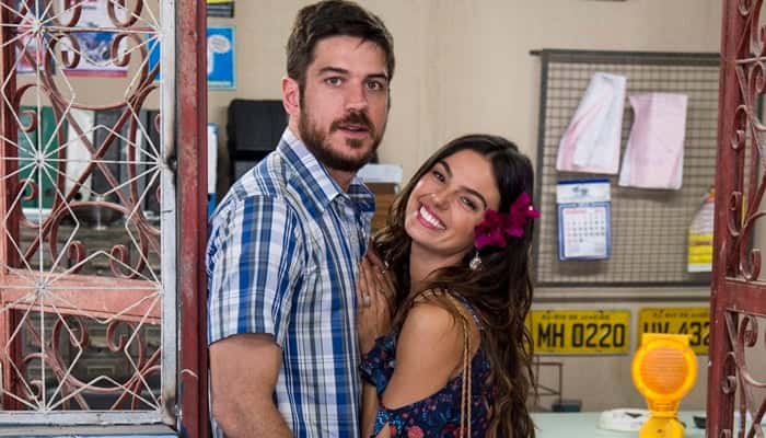 Zeca (Marco Pigossi) e Ritinha (Isis Valverde) em "A Força do Querer" (Foto: Globo/Estevam Avellar)